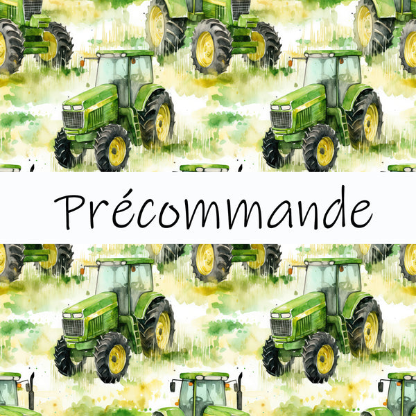 Kit tout confo pré-commande tracteur vert